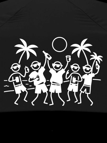 Party Group Beach