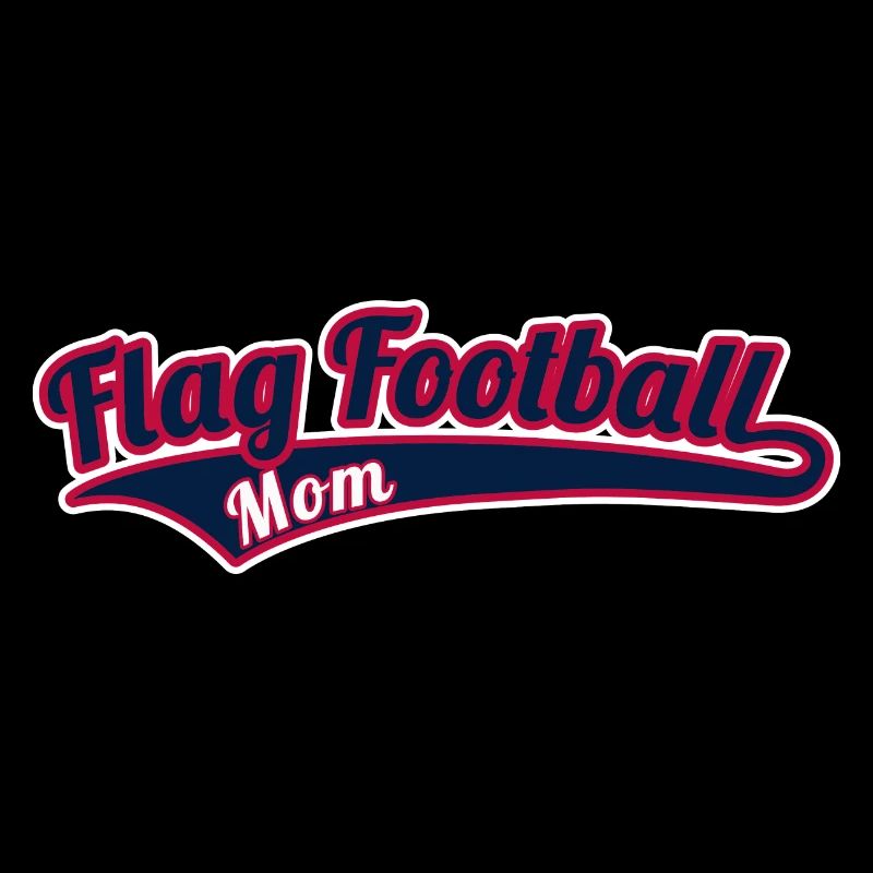 Flag Football Mom Mama Mutter