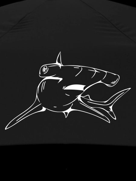 Dangerously elegant hammerhead shark