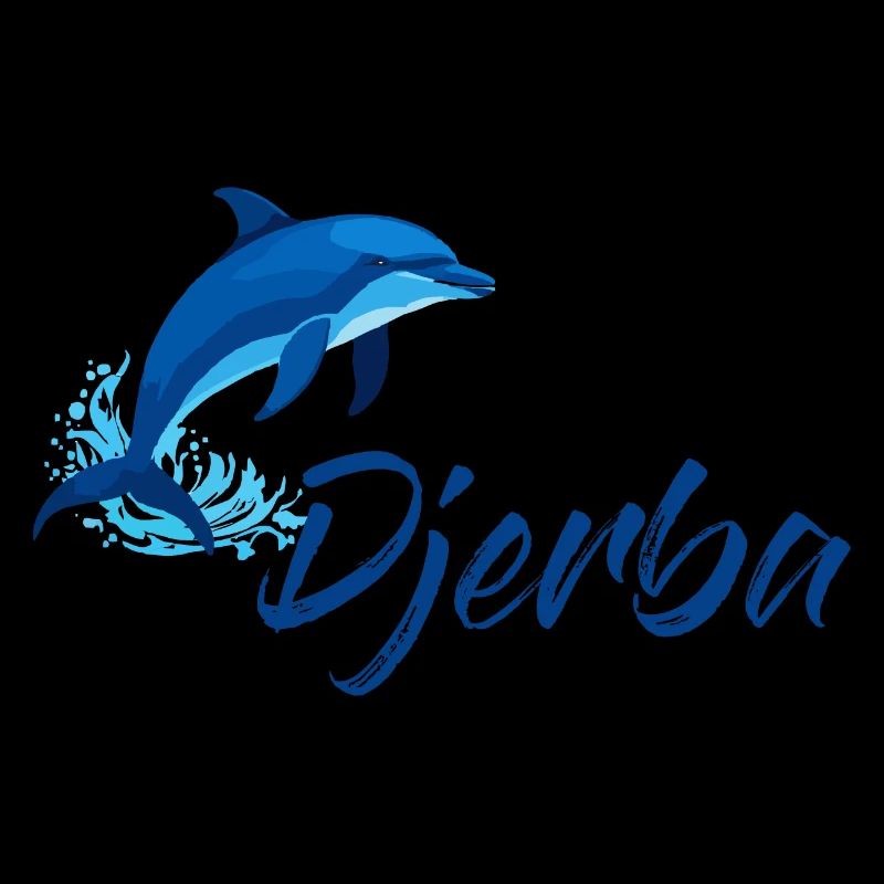 Holidays in Djerba with dolphin design