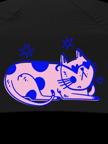 Stylish Cat – Relaxed Retro Vibes