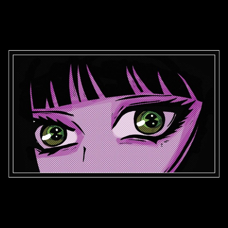 Anime Eyes Vaporwave