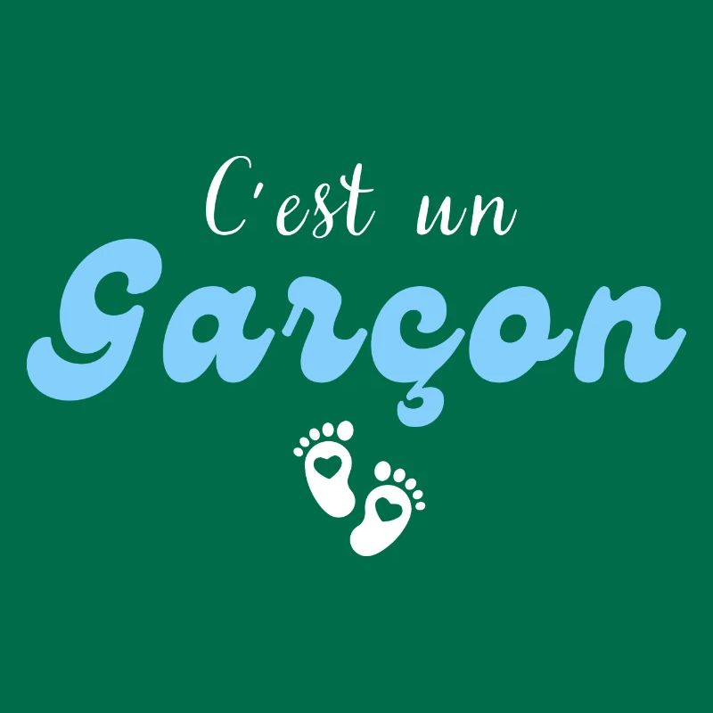 C'est un garçon-annonce grossesse
