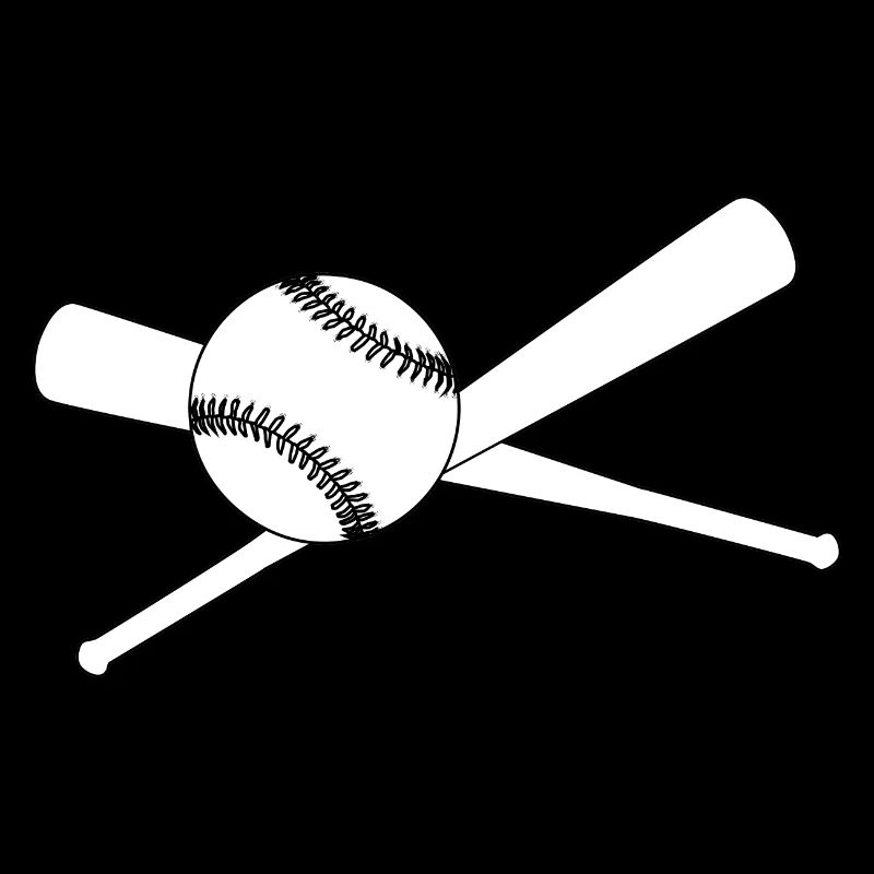 Baseball und 2 Schläger