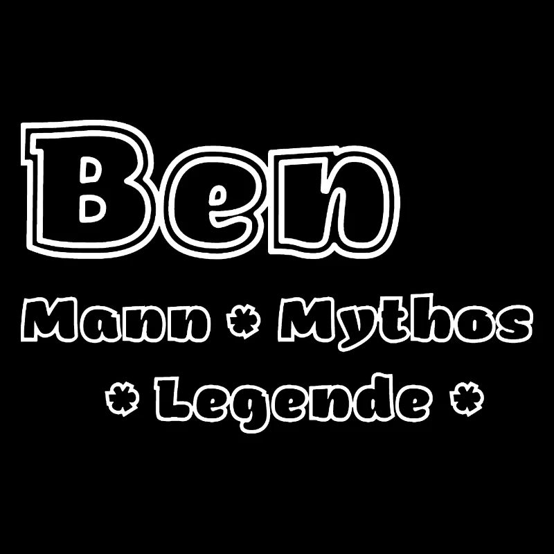 Ben - Mann, Mythos, Legende
