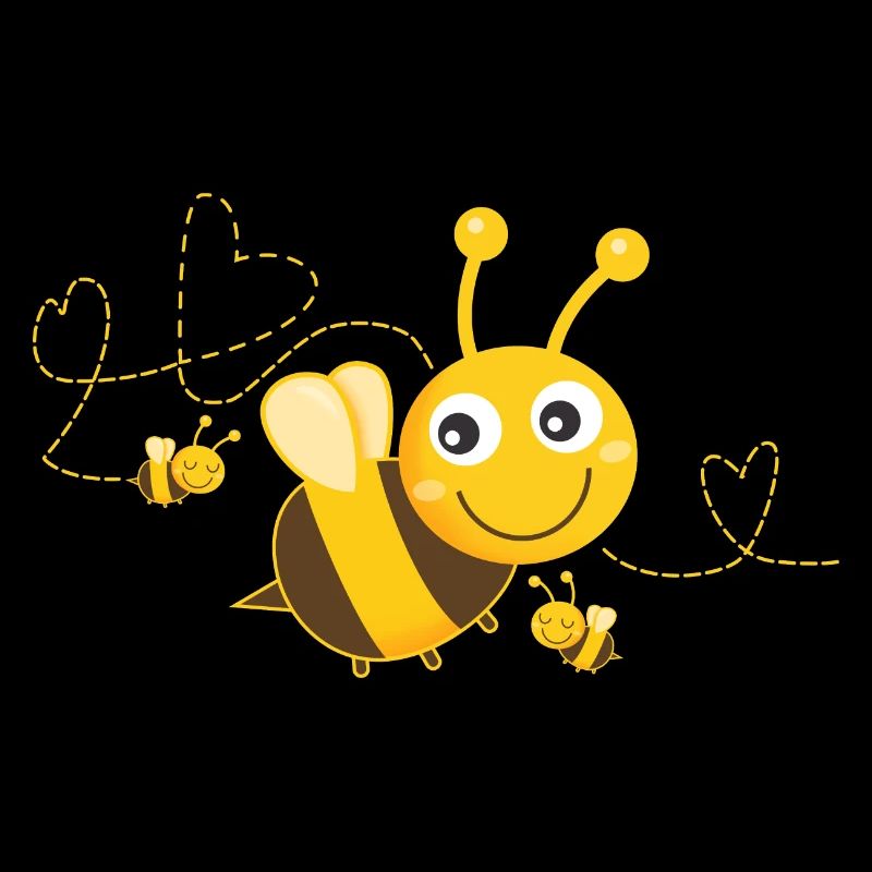 Bienen Bienen Biene Glückliche Biene
