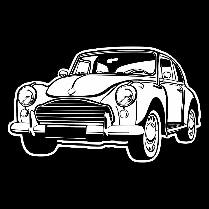 Morris Minor classic car