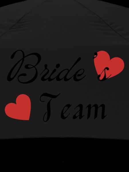 Bride's team