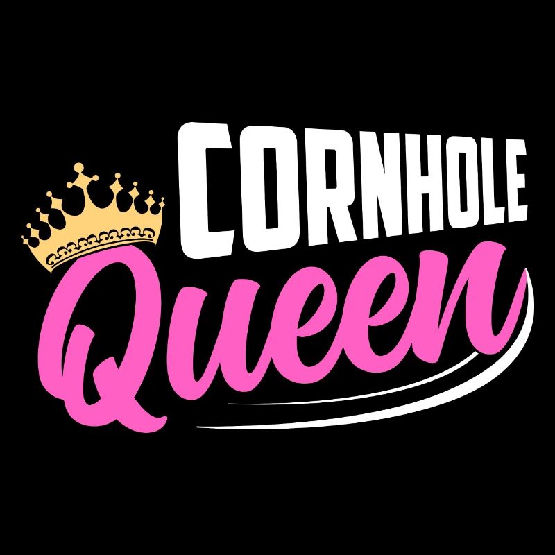 Cornhole Queen Player Bean Bag Toss