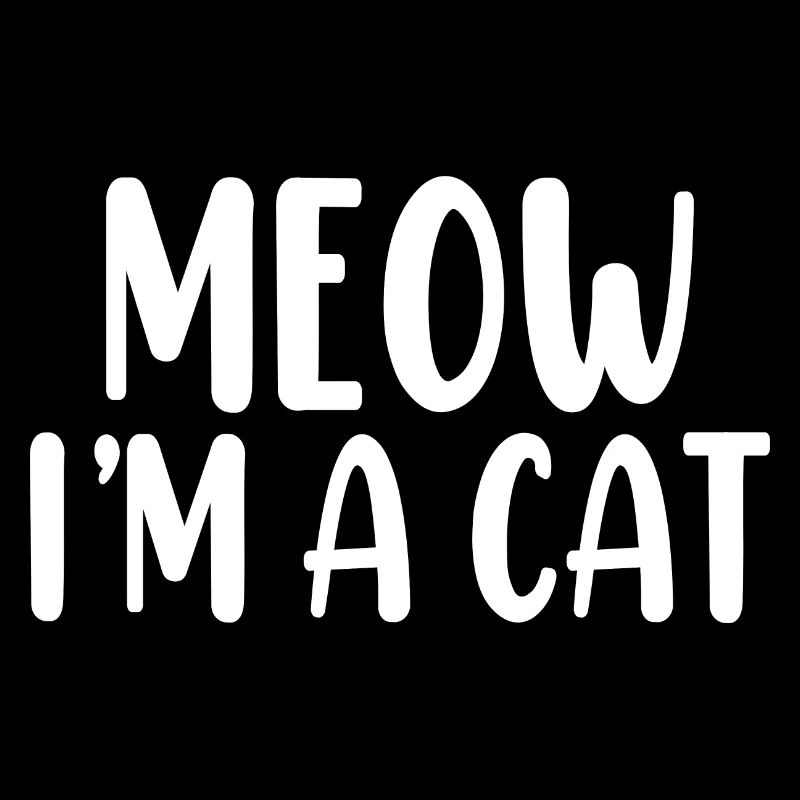 Meow I'm A Cat Halloween Kostüm