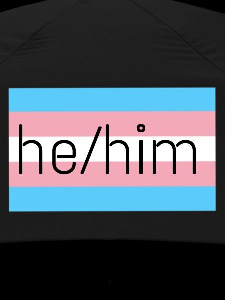 trans flag he/him pronouns