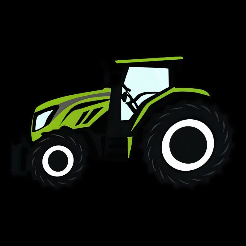 Tracteur vert