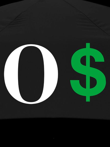 Letter o dollar