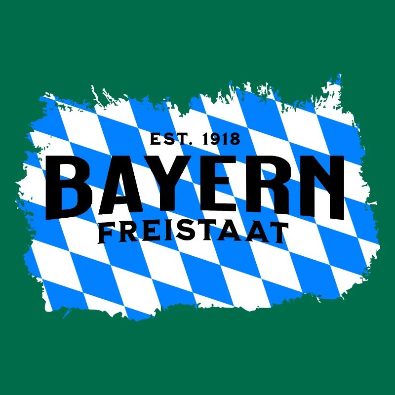 État libre de Bavière – Conception du drapeau en diamant