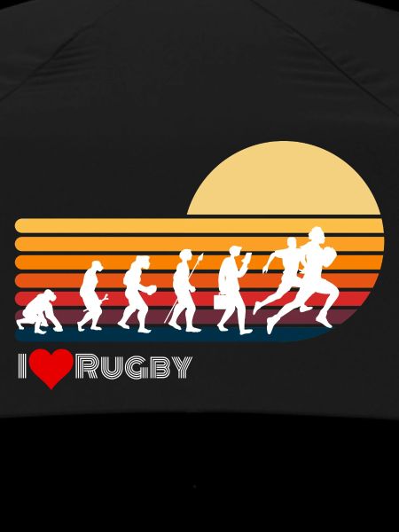 Rugby Retro Evolution Sonnenuntergang