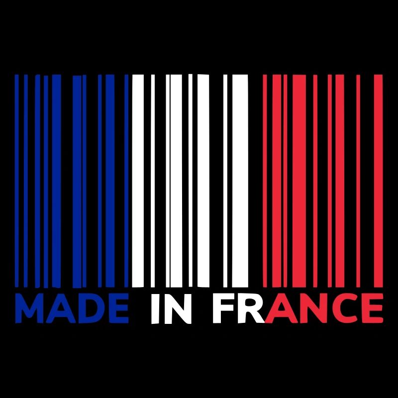 Barcode hergestellt in Frankreich