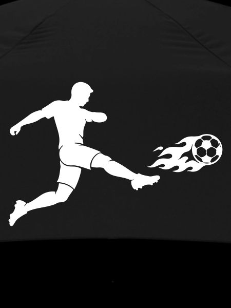 Soccer Striker Silhouette