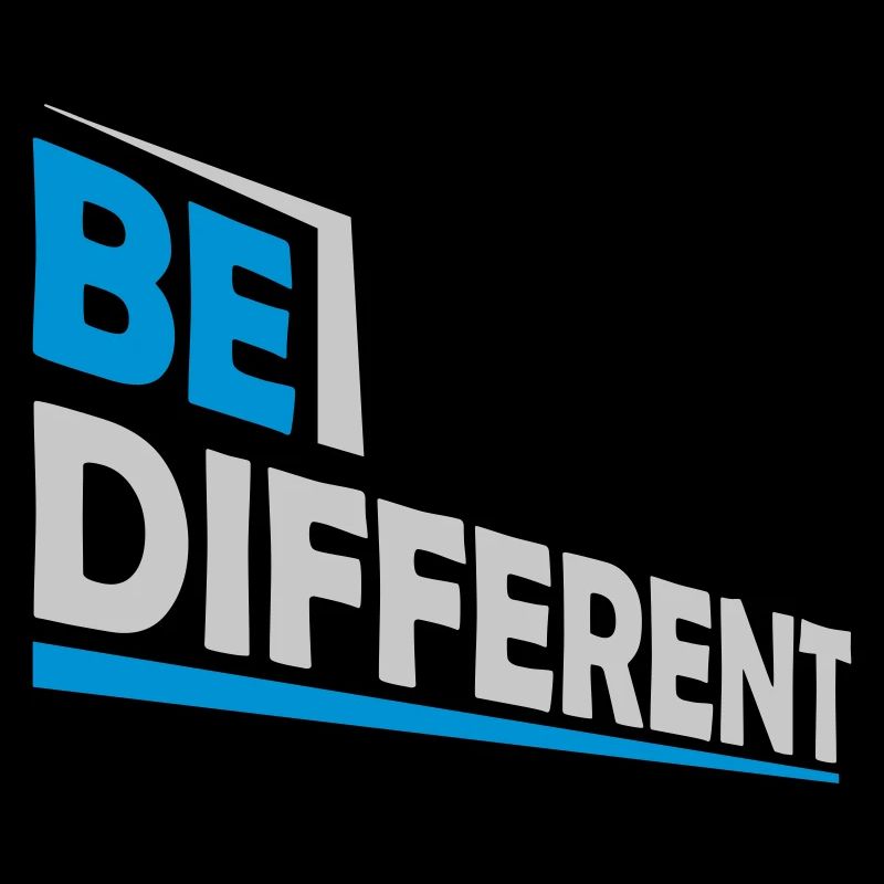 Soyez différent Logo Design