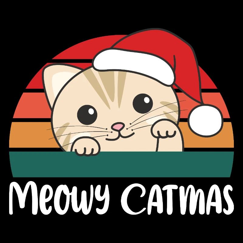 Joyeux Noël, drôle de jeu de mots sur les chats