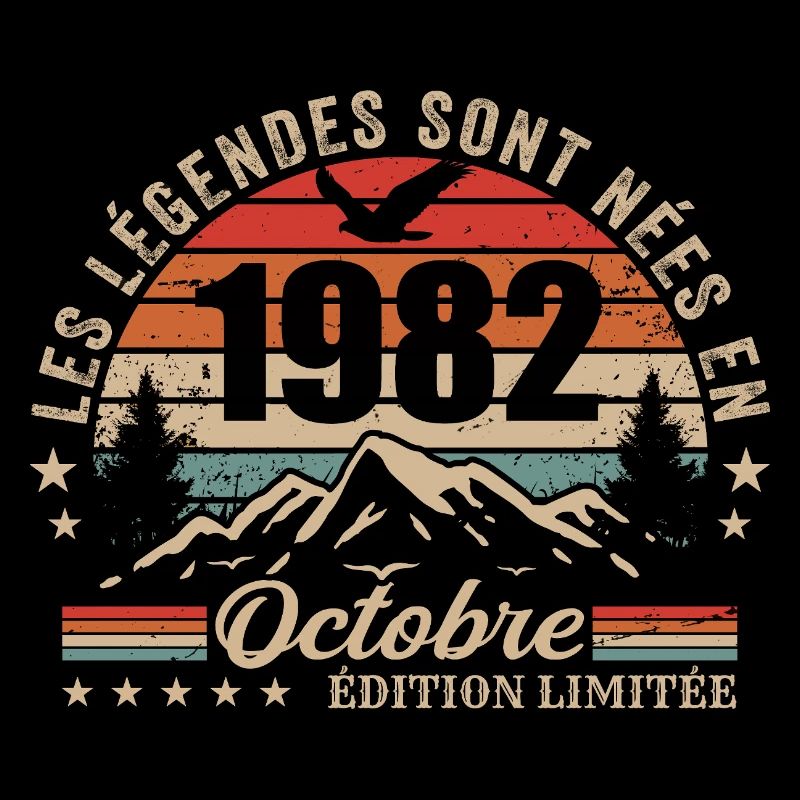 October 1982 Birthday Gift 1982 October 1982