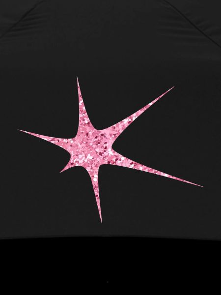 Pink Glitter Starburst Sparkle