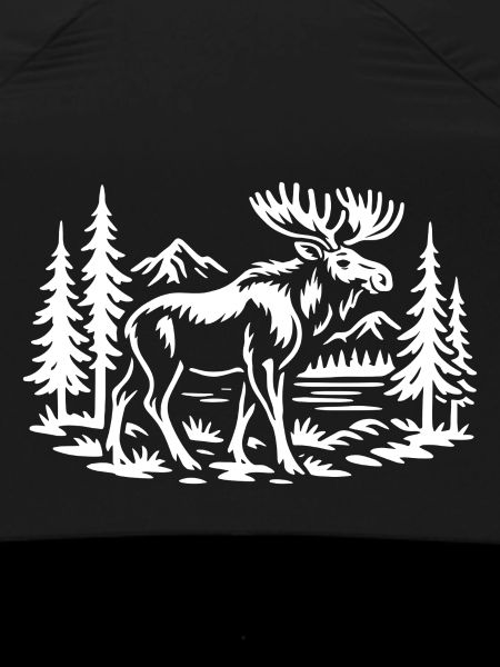 Moose and Mountains Design