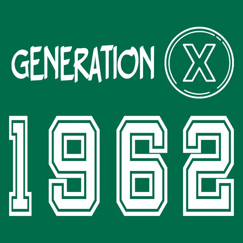 Génération x 1962