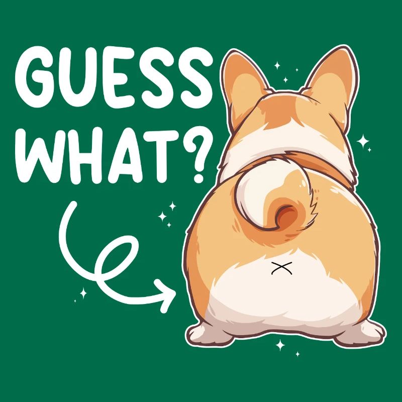 Devinez ce que dit Corgi Butt