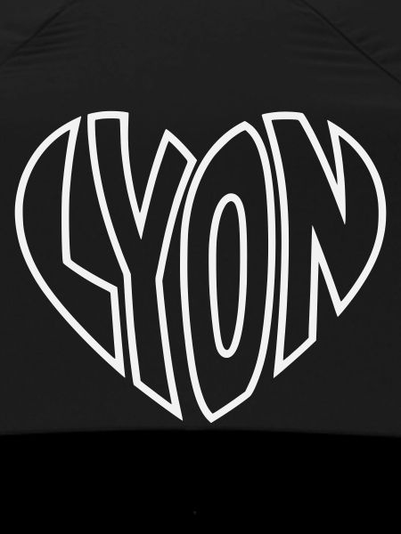 Lyon Heart Logo Line Art