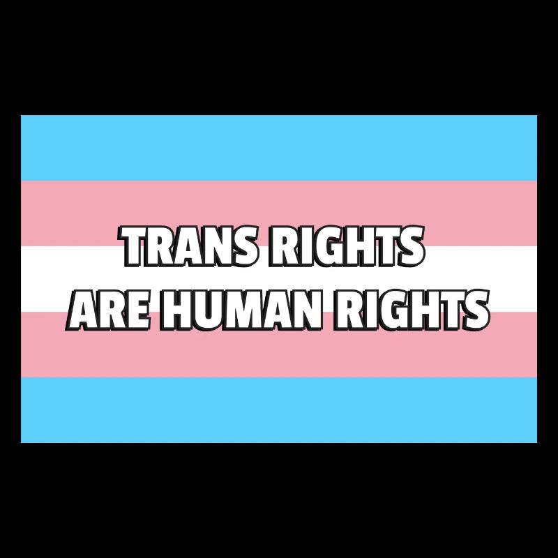 Trans Pride TRANS RIGHTS ARE HUMAN RIGHTS