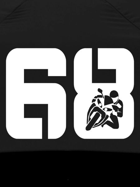 68 Motorcycle Biker