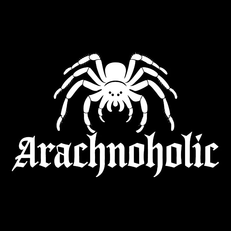 Silhouette de grande araignée poilue arachnoholic