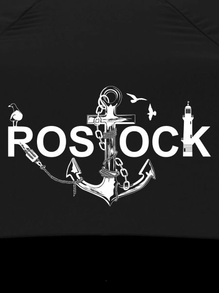 Rostock Schriftzug mit Anker