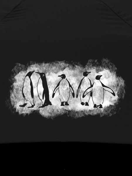 Penguins in the ice
