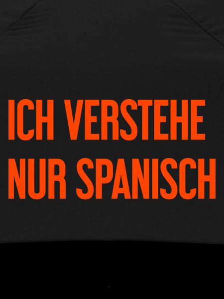 I only understand Spanish