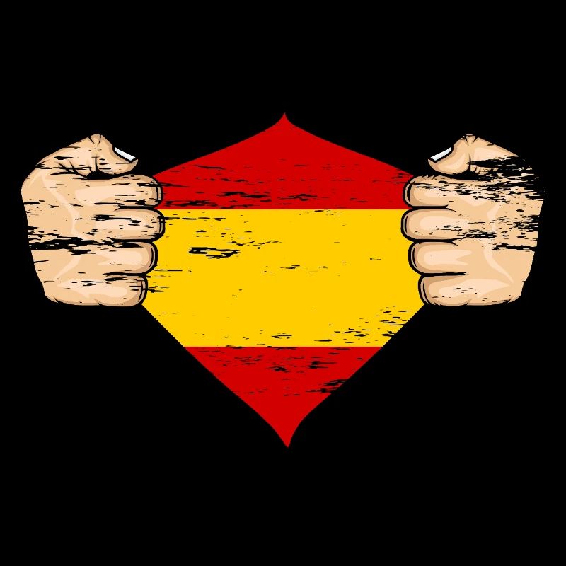 Drapeau espagnol utilisé