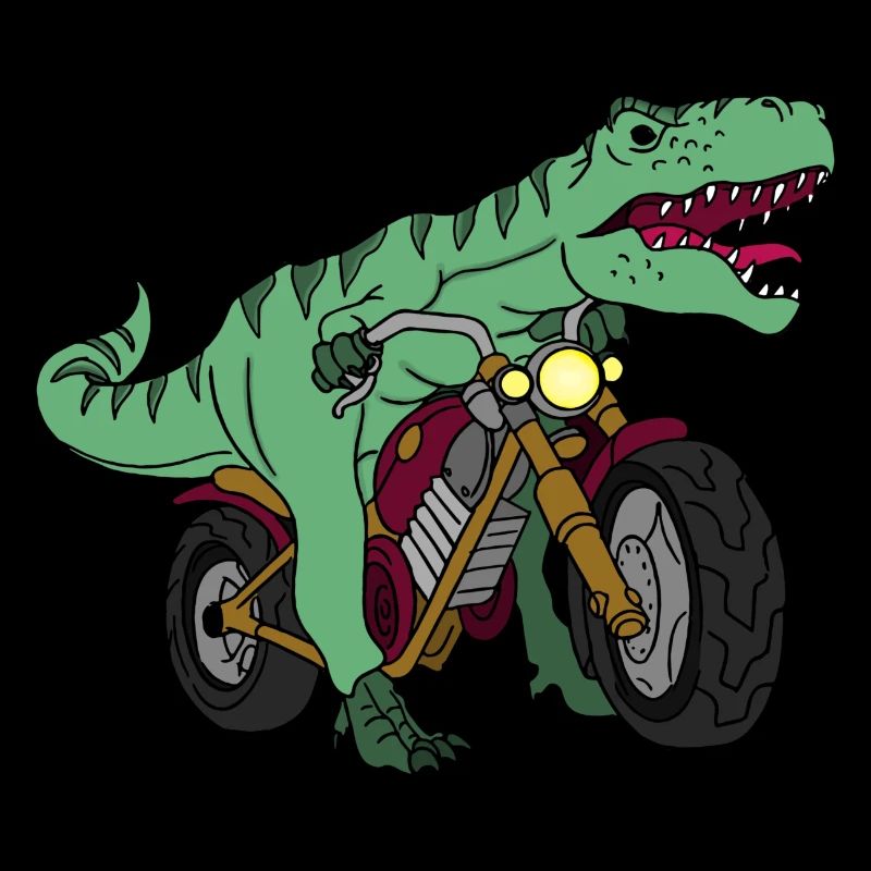 Dinosaur Motorcycle