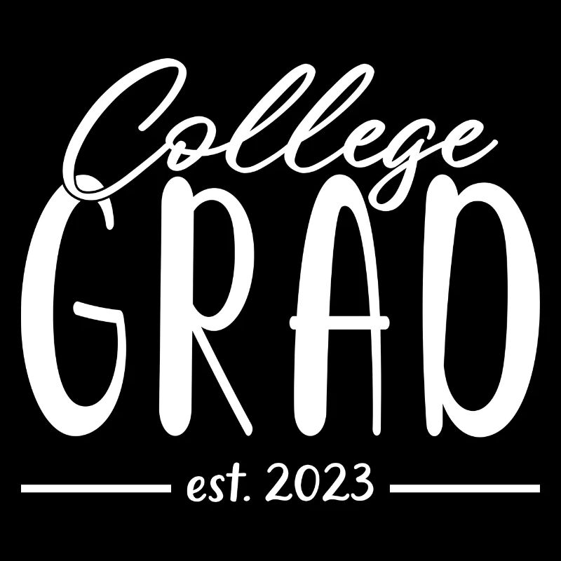 College Grad Est. 2023 Abschlussfeier