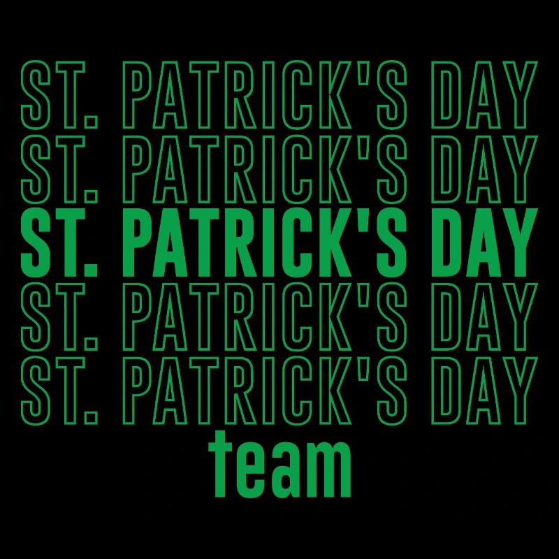 Team Saint-Patrick St Patrick Fête Des Patricks