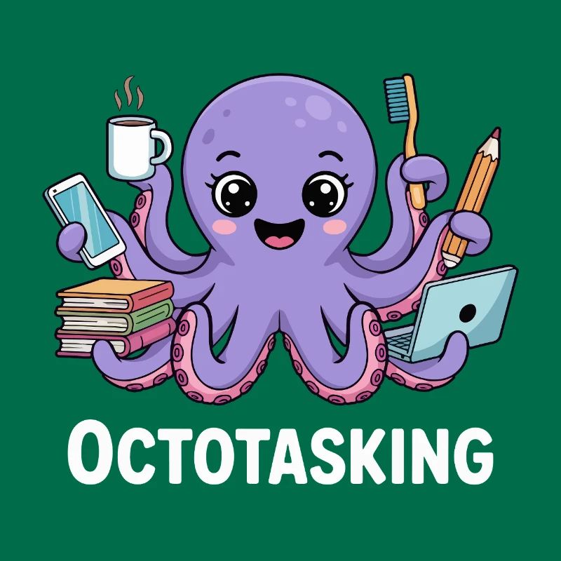 Octotasking Creature in Multitask Mode
