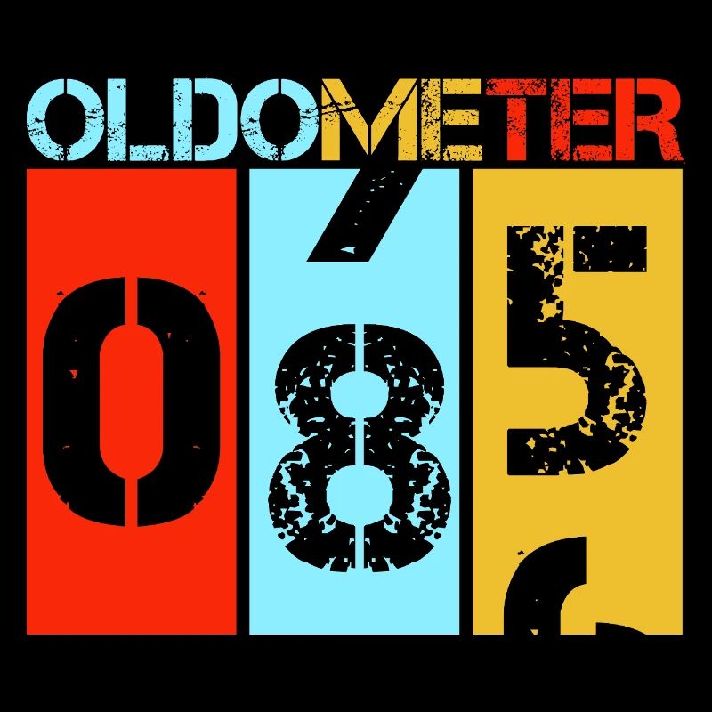 Oldometer 85 Funny 85th Birthday Milestone Gift