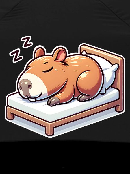 Schlafender Capybara