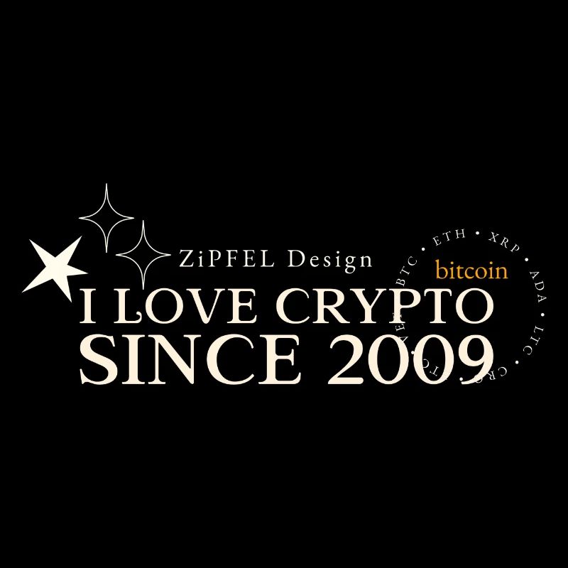 I Love Crypto since 2009 - Geschenk