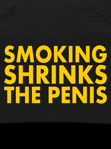 Smoking shrinks the penis
