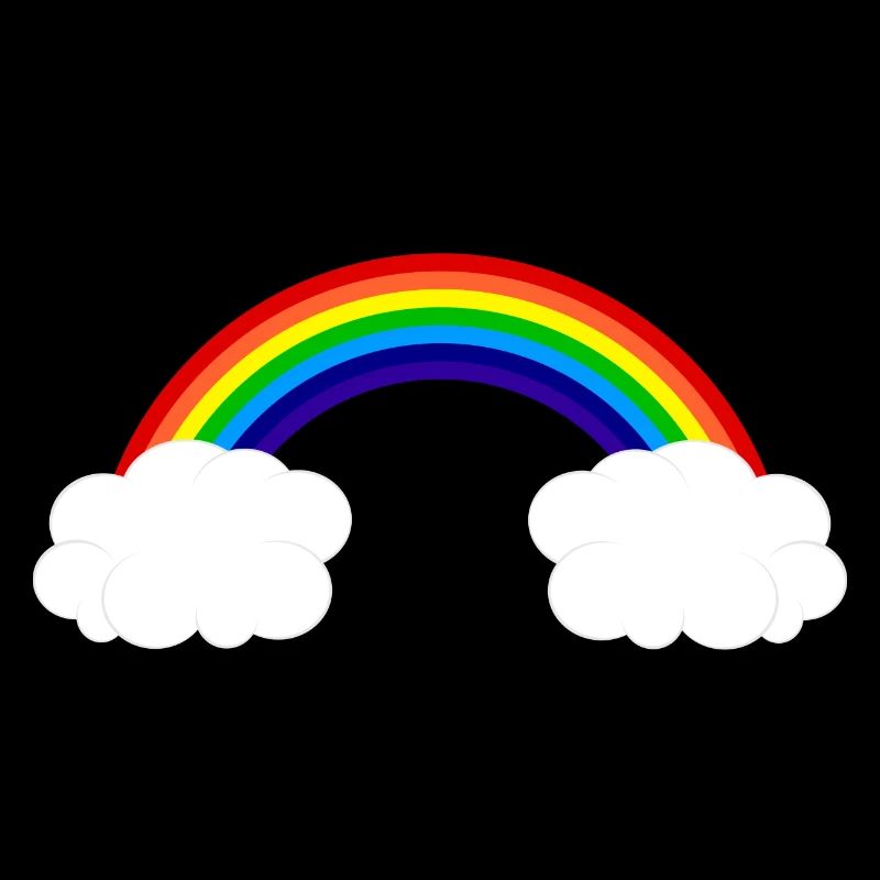rainbow clouds
