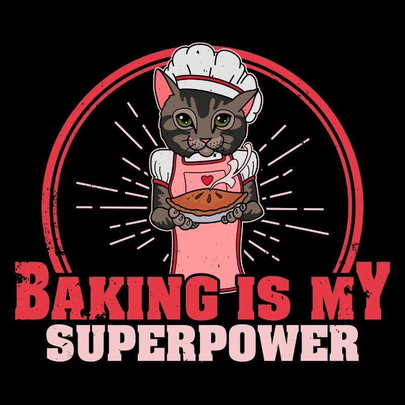Katze Bäcker Hobbybäcker Konditorei Kekse