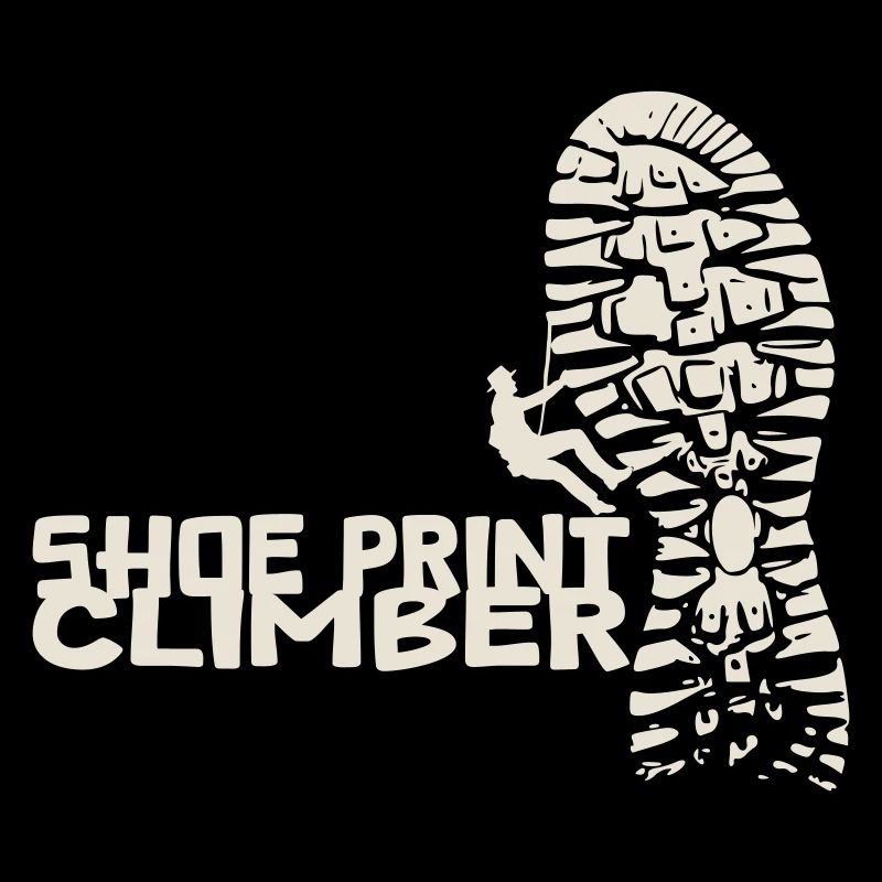 Shoe Print Climber [White]