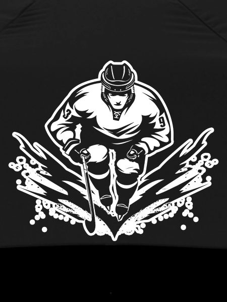 Hockey Player Drawing