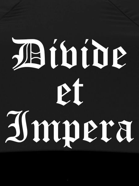 Divide et Impera Gothic Print