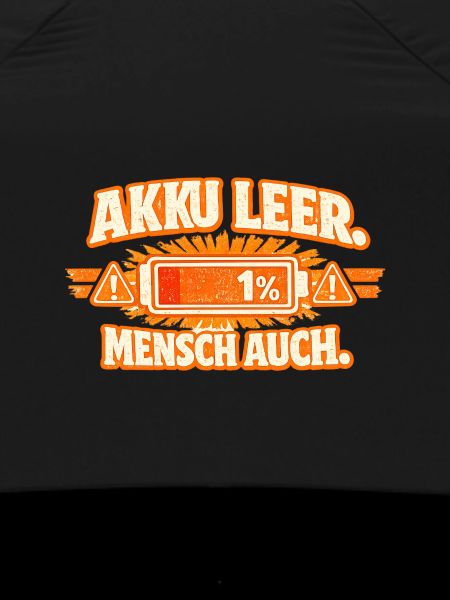 Akkuleer Mensch Auch